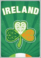Celtic Shamrock Sticker (2)