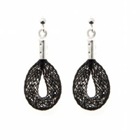 Bláithín Ennis Topaz Silver Teeny Teardrop Earrings