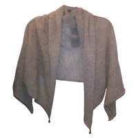 Edmund McNulty Kid Mohair Shrug (Buttermilk)