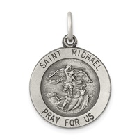 Saint Michael Medal, Medium Round