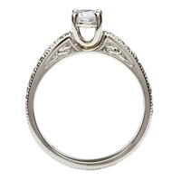 Coleen 14kt White Gold Round Cut Engagement Ring (2)
