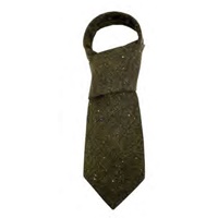 Patrick Francis Green Tweed Tie