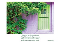 Green Door Greenery Birthday Card (7)