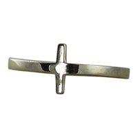 Sterling Silver Single Cross Ring