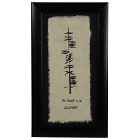 Ogham Wish Newport - An Port Nua