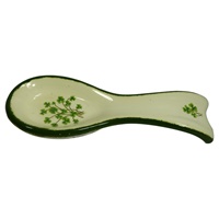 Spoon Rest with Shamrocks