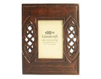 3.5 X 5 Hand-Carved Wooden Photo Frame