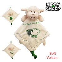 Sheep Velour Baby Comforter