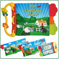 Irish Fabric Crinkle Book Toy