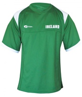 Croker Performance Top, Green and White (2)