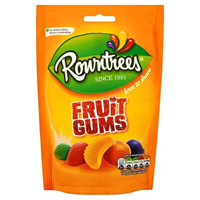 Rowntrees Fruit Gums Pouch 150 g