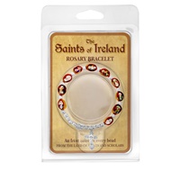 Saints of Ireland Rosary Bracelet