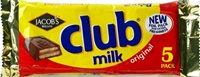 Jacobs Club Milk 5 Pack 120 g