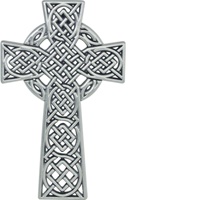 Celtic Knot Wall Cross Gift Boxed