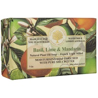 Basil, Lime and Mandarin French Triple Milled Soap (2)