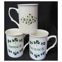 Ceramic Irish Coffee Mug- Choose Herself or Himself (2)