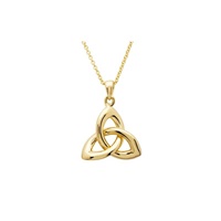 14KT Gold Vermeil Trinity Necklace (2)