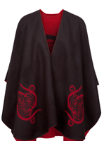 Jimmy Hourihan Shawl with Celtic Motif