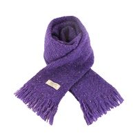 Mucros Weaver Kells Scarf, Purple