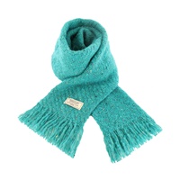 Mucros Weaver Kells Scarf, Turquoise