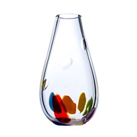 Irish Handmade Glass Wildflower Large Vase