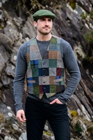 Mucros Weavers Irish Tweed Patch Waistcoat