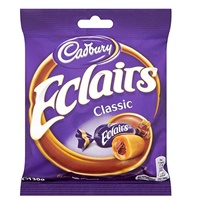 Cadbury Eclairs Classic British Bag 130g
