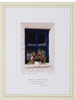 Cottage Window Framed