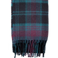 County Carlow Tartan Lambswool Scarf