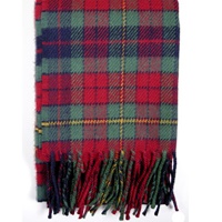 County Clare Tartan Lambswool Scarf