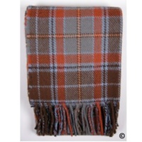 County Leitrim Tartan Lambswool Scarf