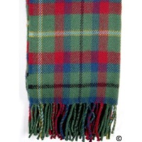 County Mayo Tartan Lambswool Scarf