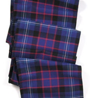 Blue Fitzgerald Tartan Sash (2)