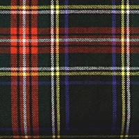 Stewart Black Tartan Sash (2)