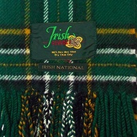 Irish National Tartan Lambswool Scarf (2)