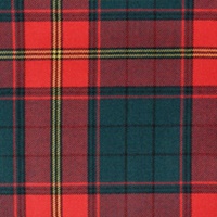 Ulster Red Tartan Tie