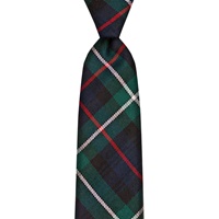 MacKenzie Modern Tartan Wool Necktie