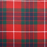 Fraser Red Tartan Wool Necktie