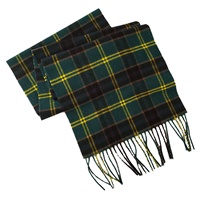 US Army Tartan Cashmere Scarf