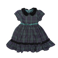 Infants/Girls Full Body Tartan Dress Black Watch