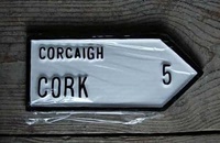 Irish County Roadsign, Co Cork