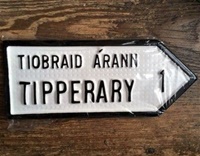 Irish County Roadsign, Co Tipperary