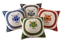 Embroidered Coat of Arms Pillow Cover (2)