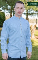 Civilian Heritage Traditional Irish Cotton Grandfather Shirt