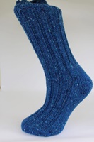 Grange Craft Irish Country Socks, Blue (2)