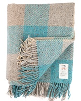 Avoca Handweavers Mohair Tweed Dewdrop Throw