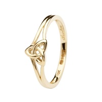 14K Yellow Gold Trinity Knot Ring