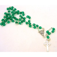 Green Rosary Beads