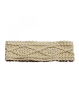 Patrick Francis Chunky Aran Knit Headband, Cream