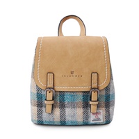 Harris Tweed Mini Jura Backpack, Islander Tartan (4)